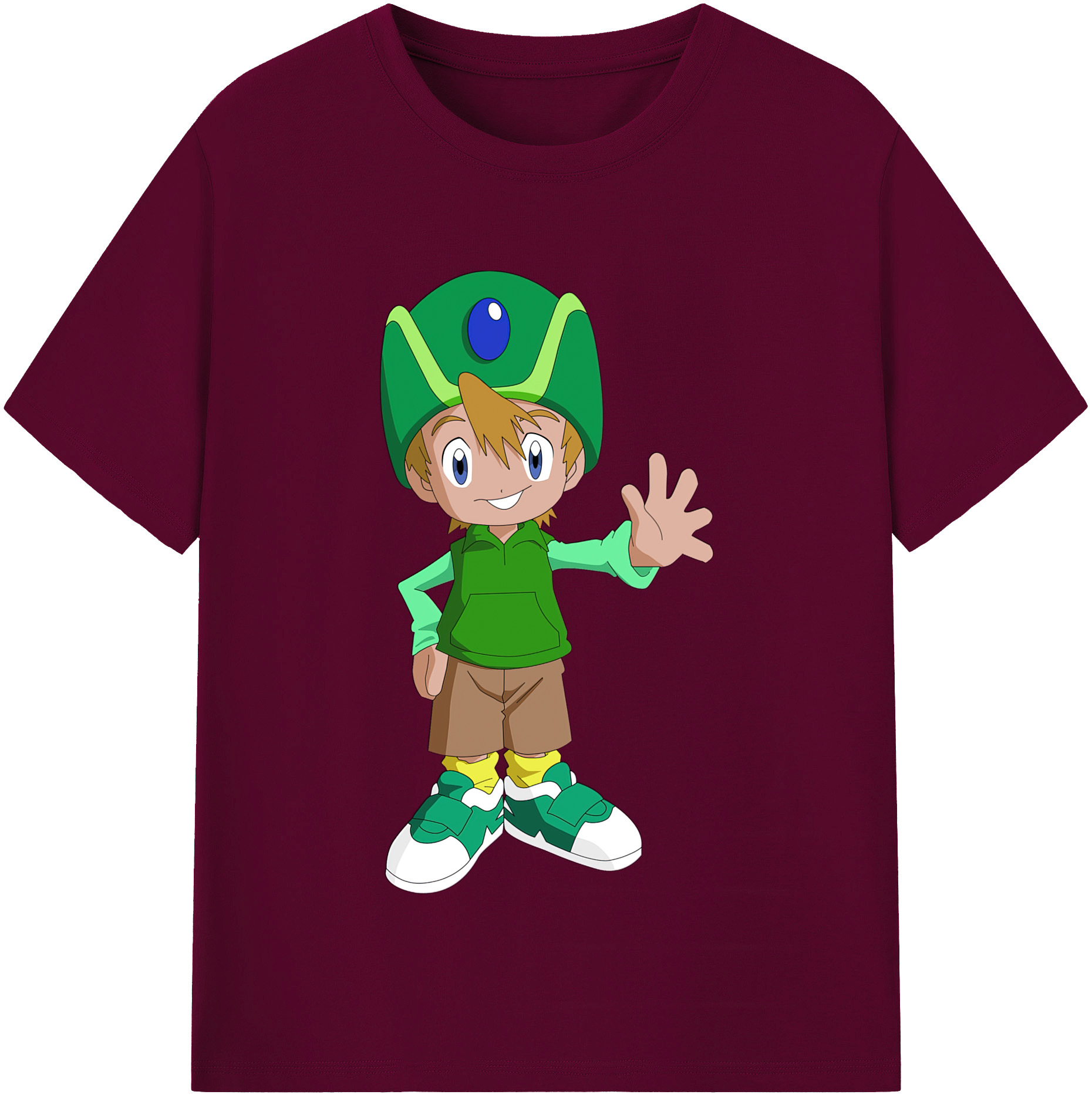 （画像用） Digimon デジタルモンスター/デジモン レディースカジュアルプリントTシャツ（綿100％）